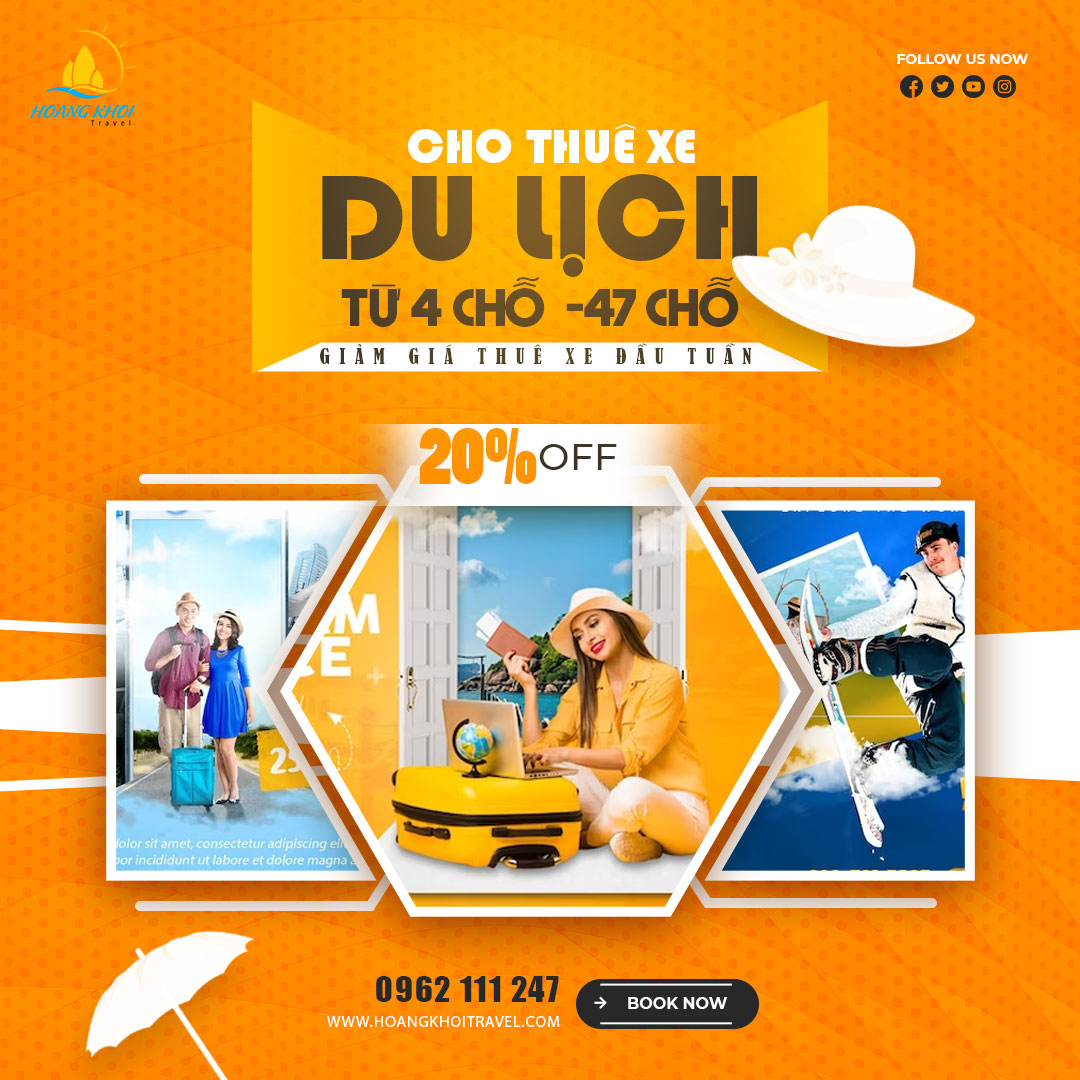 Dịch Vụ Cho Thuê xe đi Phước Hải Long Hải (Dinh Cô) xe 4 chỗ đến 45 chỗ