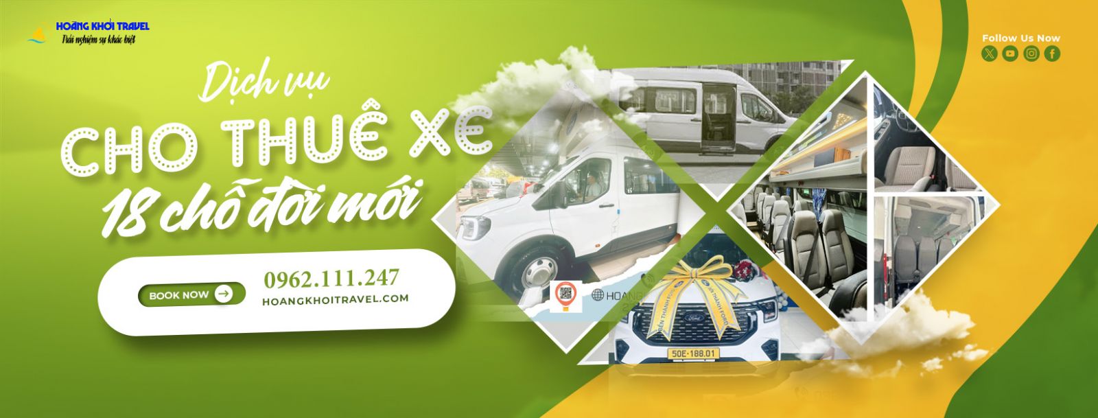 thuê xe 18 chỗ giá rẻ tại Hồ Chí Minh 2026