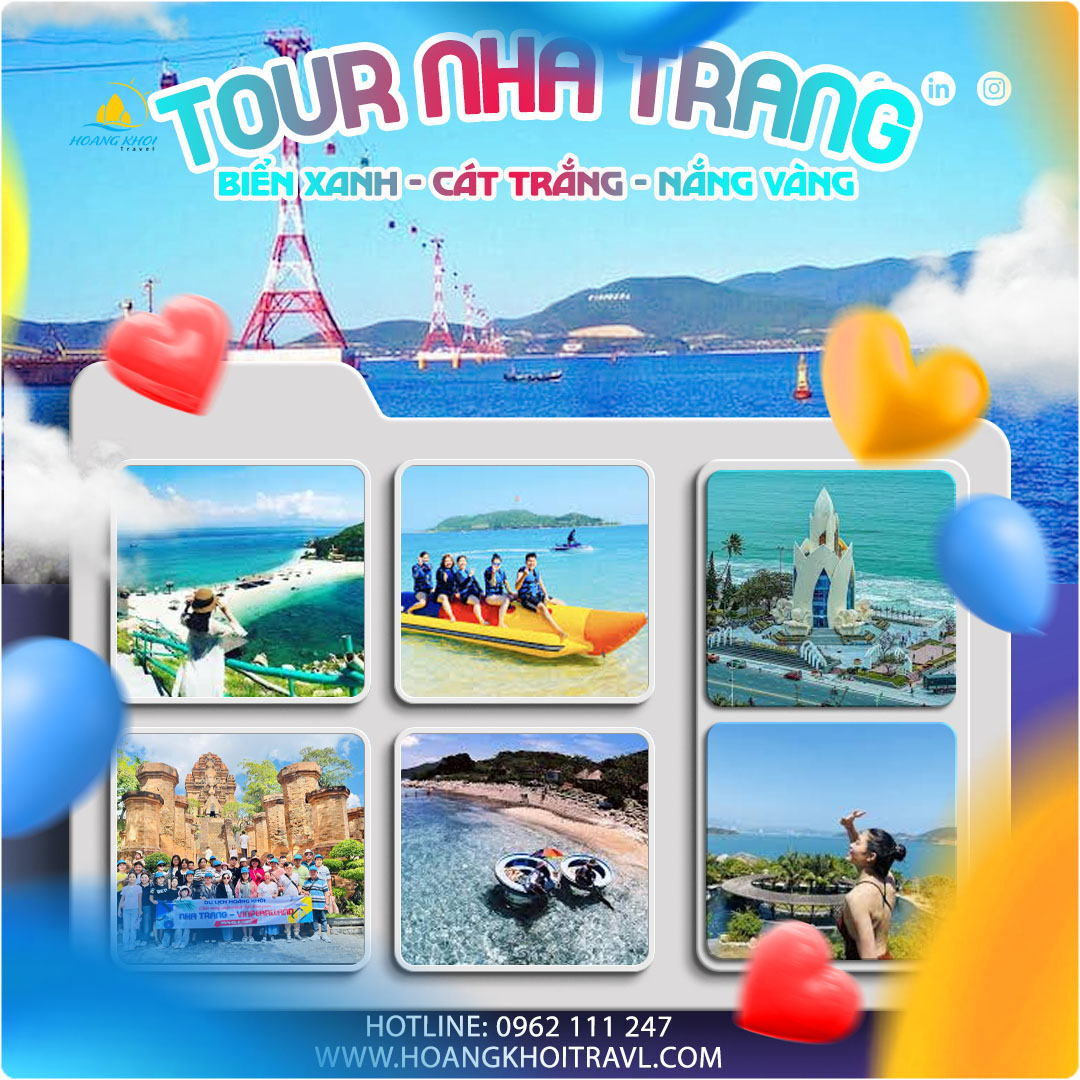 Tour du lịch Nha Trang 3 Ngày 2 Đêm (Hàng Tuần)